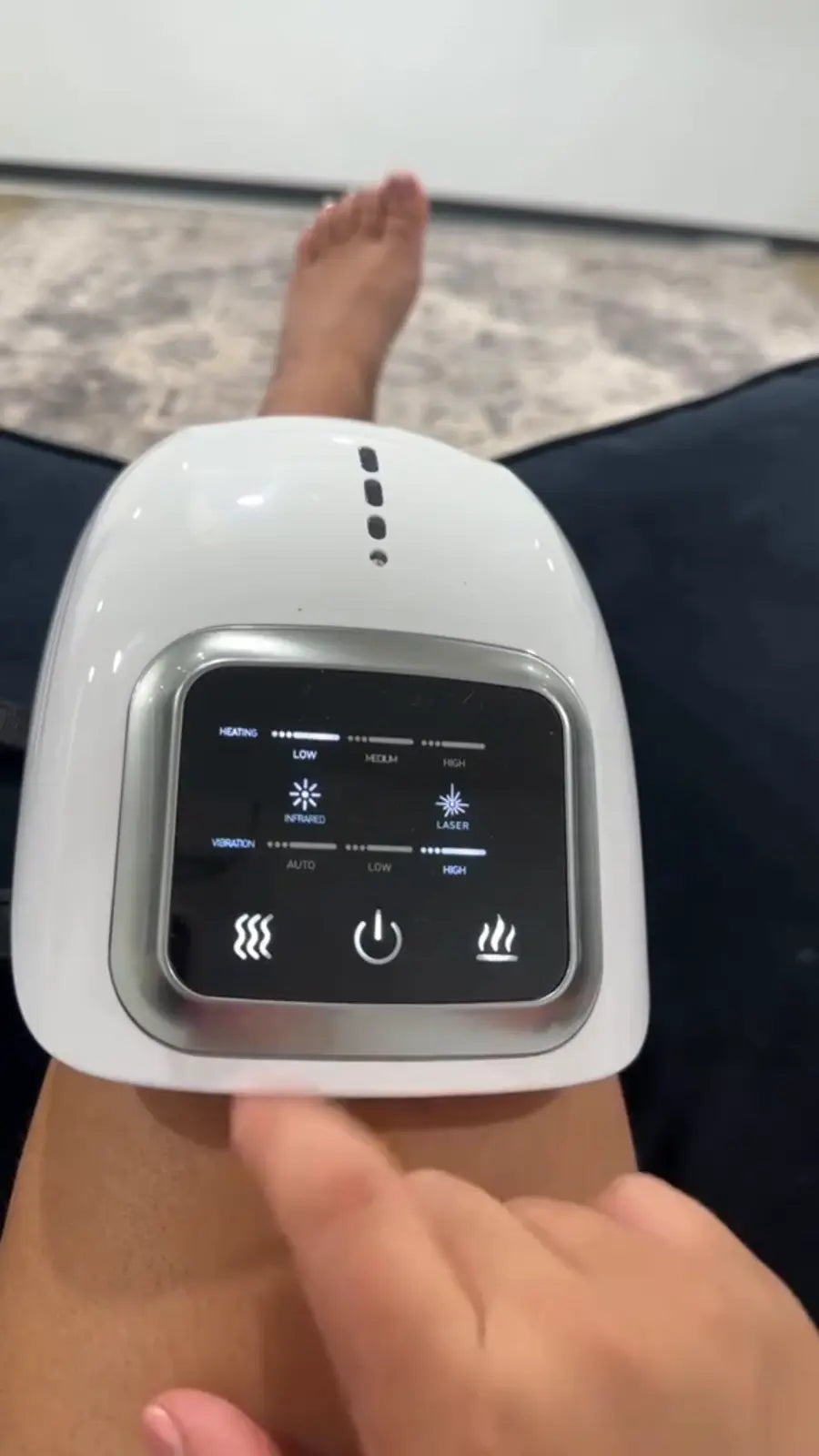 Revive Knee Companion control panel