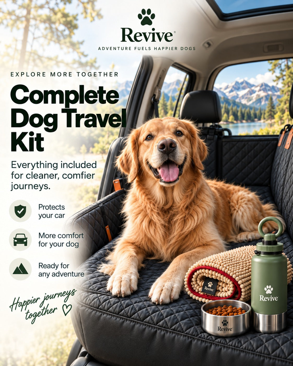 Complete Dog Travel Kit